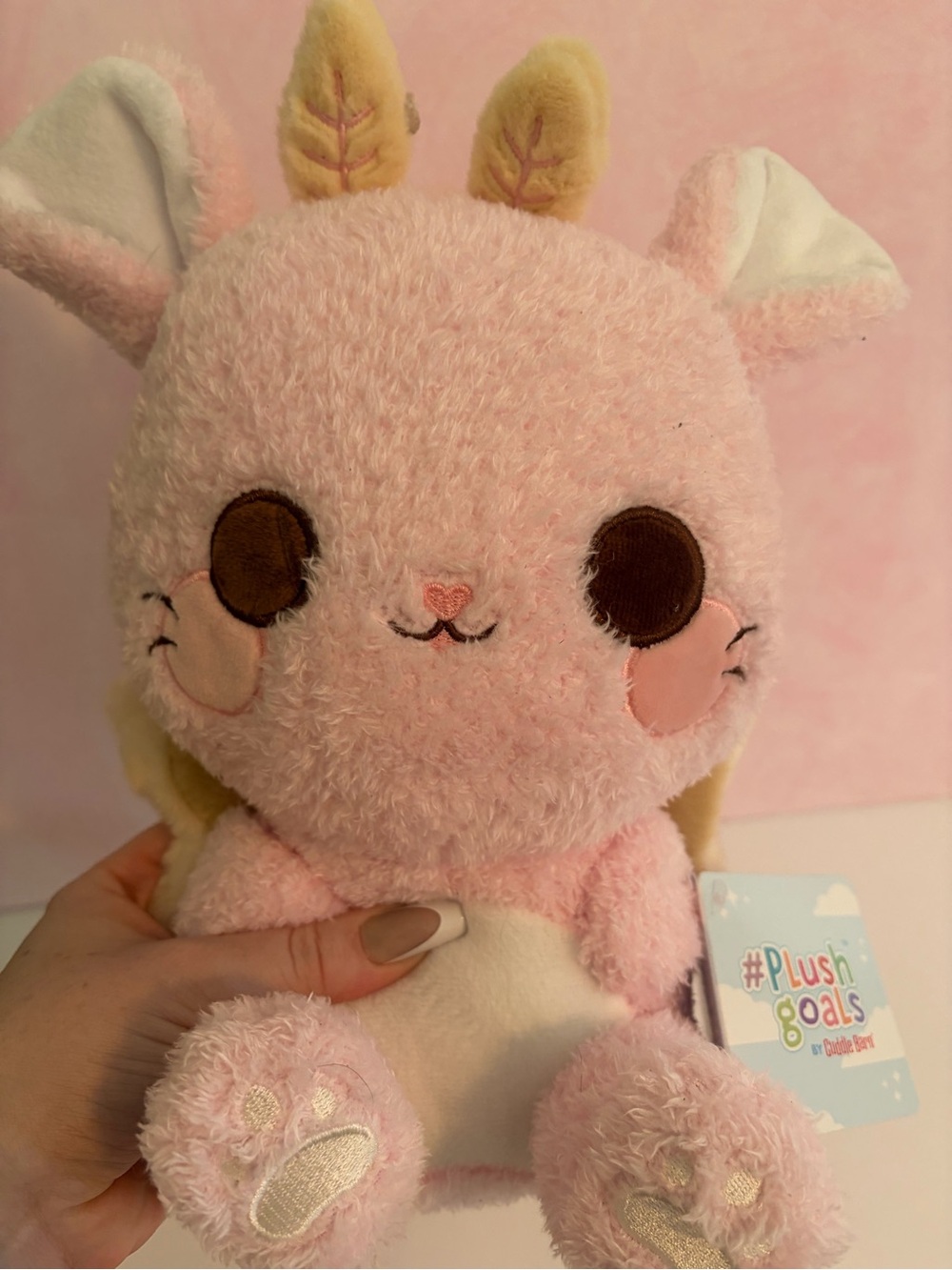 Plush goals by cuddle barn Macie the moth mouse plush! - Picture 4 of 5